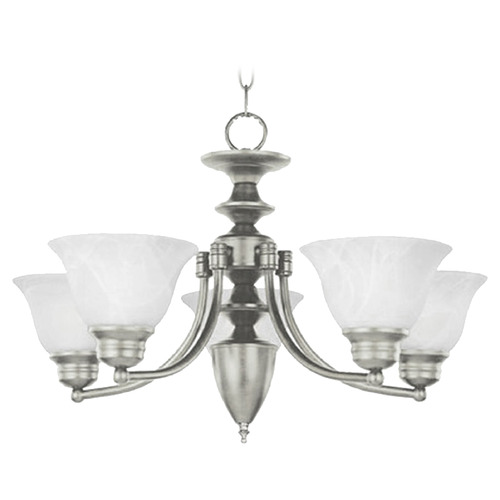 Maxim Lighting Malaga Satin Nickel Chandelier