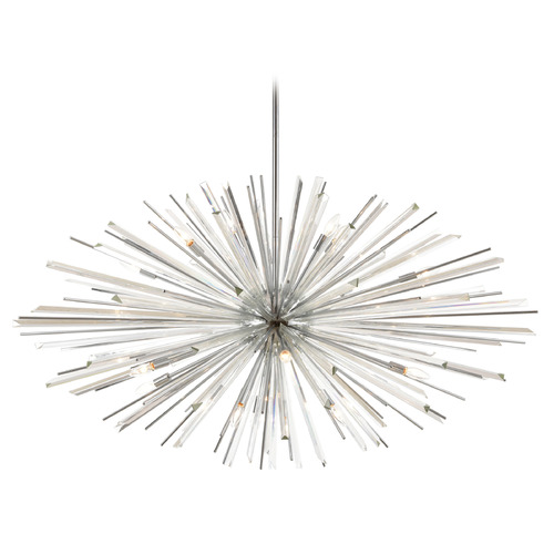 Palisades Ave. Chrome Chandelier by Avenue Lighting