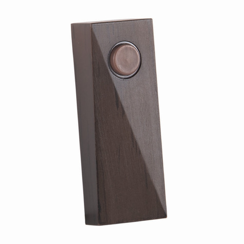 Craftmade Lighting Push Button Aged Iron LED Doorbell Button by Craftmade Lighting PB5010-AI