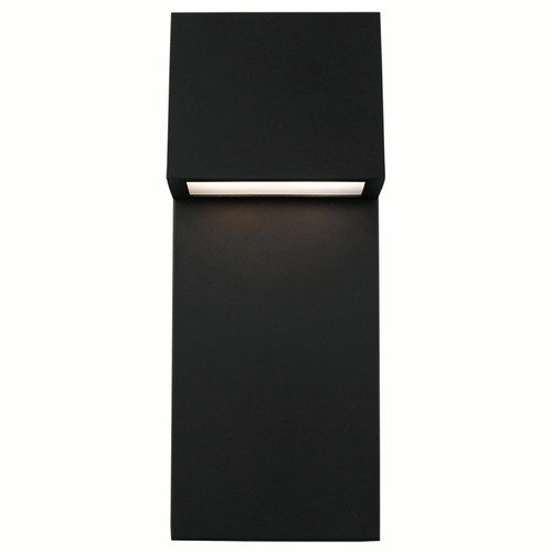 Visual Comfort Studio Collection Rocha Black LED Outdoor Wall Light