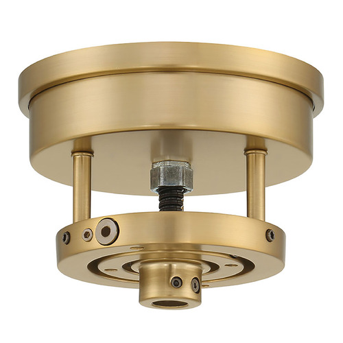 Slope Mount Adapter in Satin Brass by Craftmade Lighting