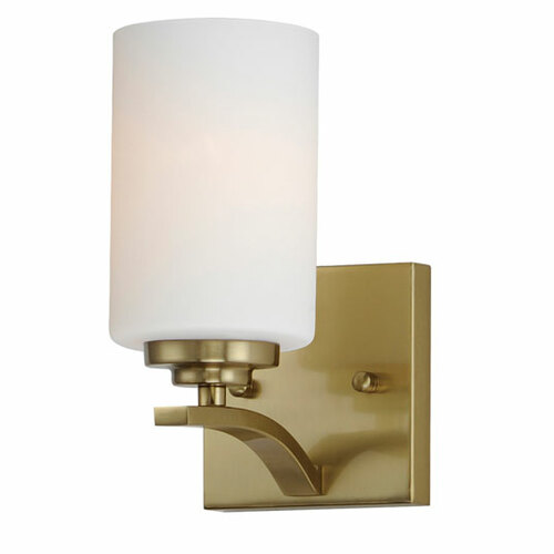 Maxim Lighting Deven Wall Sconce in Satin Brass by Maxim Lighting 20030SWSBR