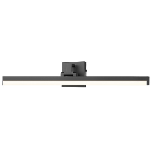 Z-Lite Liam Matte Black LED Bathroom Light