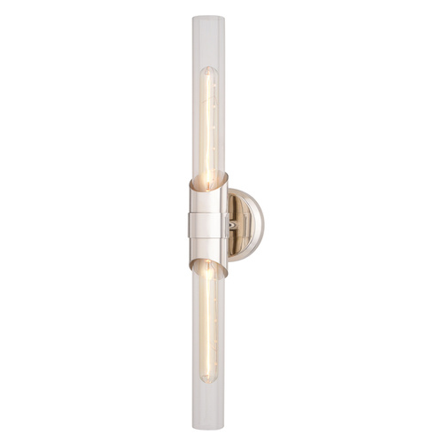 Vaxcel Lighting Webster Polished Nickel Bathroom Light by Vaxcel Lighting W0463