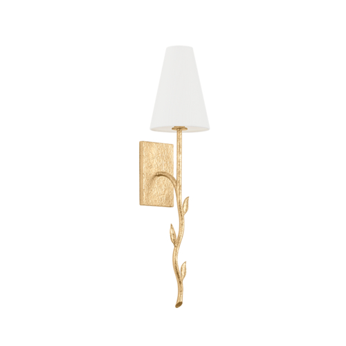 Elwyn 25-Inch Wall Sconce in Vintage Gold Leaf by Troy Lighting