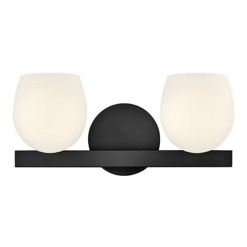 Hinkley Hinkley Mae Black LED Bathroom Light 57022BK-LL