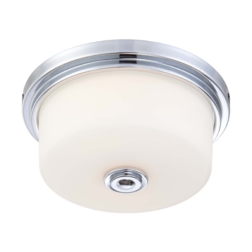Modern Flush Mount in Polished Chrome by Nuvo Lighting