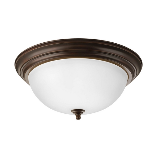 Progress Lighting 15.25-Inch Flush Mount in Antique Bronze by Progress Lighting P3926-20ET