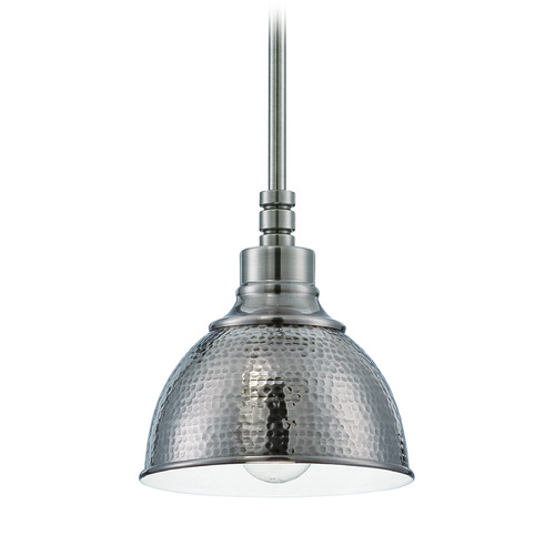 Timarron 7.50-Inch Pendant in Antique Nickel by Craftmade Lighting