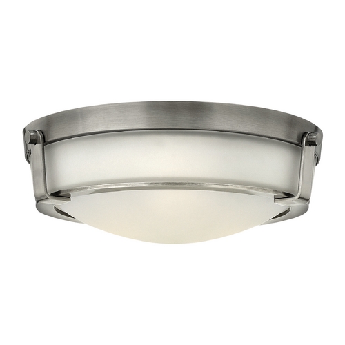 Hathaway 16-Inch Antique Nickel Flush Mount by Hinkley Lighting