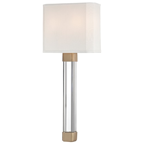 Hudson Valley Lighting Larissa Aged Brass Sconce by Hudson Valley Lighting 1461-AGB