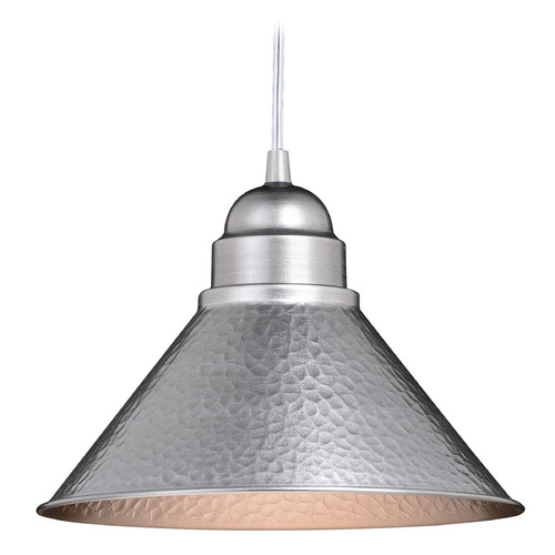 Vaxcel Lighting Outland Brushed Pewter Barn Light