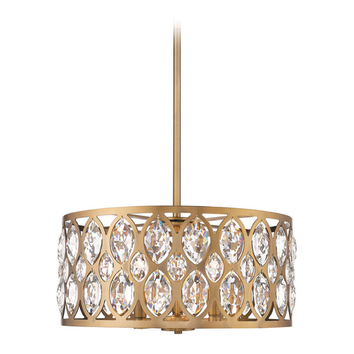 Dealey Heirloom Brass Pendant by Z-Lite