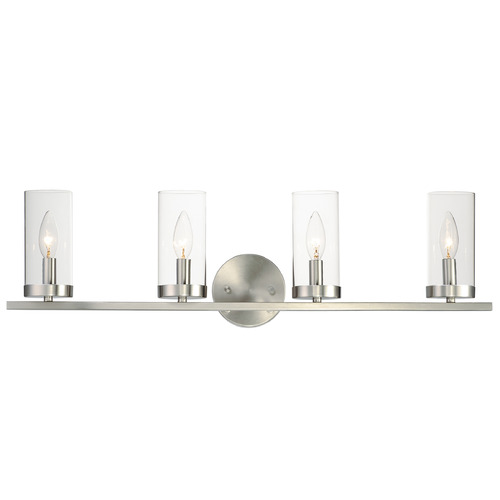 Maxim Lighting Sentinel Satin Nickel Bathroom Light