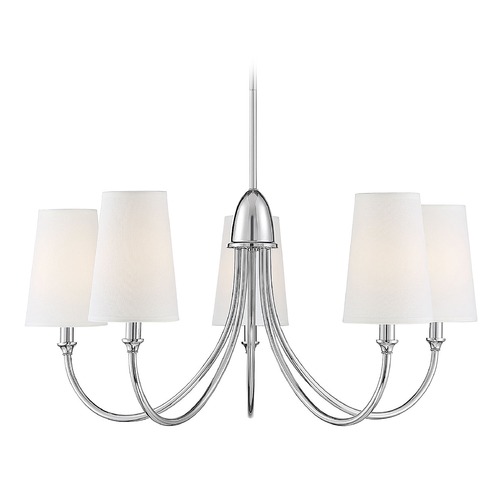 Savoy House Cameron 29-Inch Polished Nickel Chandelier by Savoy House 1-2540-5-109