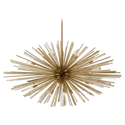 Palisades Ave. Chandelier in Antique Brass by Avenue Lighting