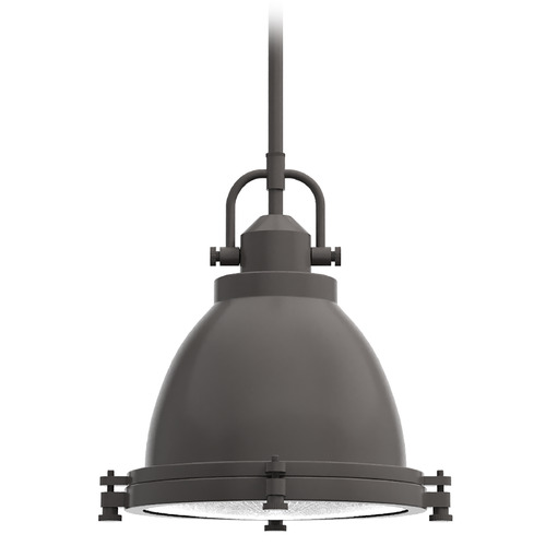 Hunter Fan Company Hunter Fan Company Bridgemoor Noble Bronze Pendant Light with Bowl / Dome Shade 19106