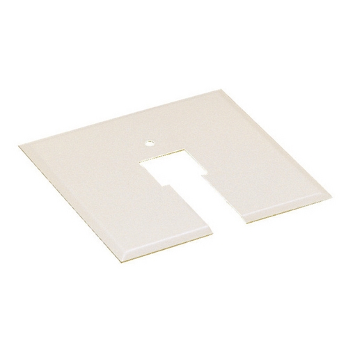 WAC Lighting White Canopy Plate for Junction Box