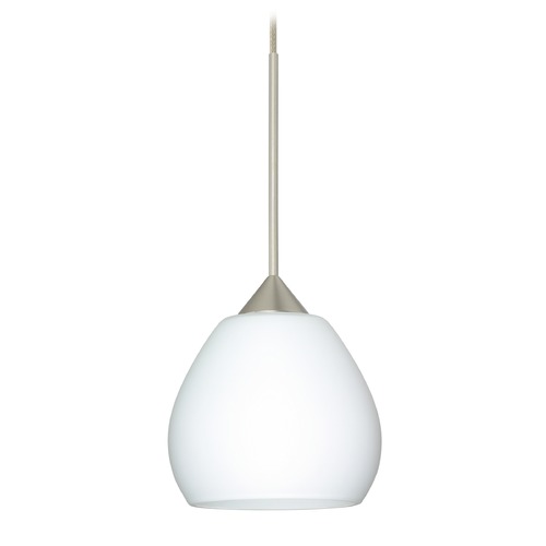 Besa Lighting Tay Satin Nickel Mini-Pendant Light