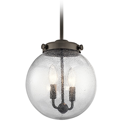 Kichler Lighting Holbrook 10-Inch Pendant in Olde Bronze by Kichler Lighting 42588OZ