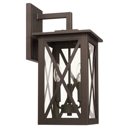 Capital Lighting Avondale 19-Inch Outdoor Lantern in Oiled Bronze by Capital Lighting 926631OZ