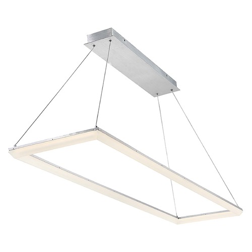 WAC Lighting Frame Aluminum LED Pendant by WAC Lighting PD-29858-AL