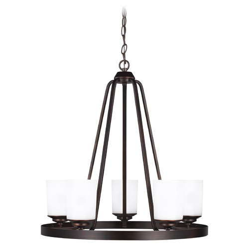 Generation Lighting Kemal Bronze Chandelier by Generation Lighting 3130705-710