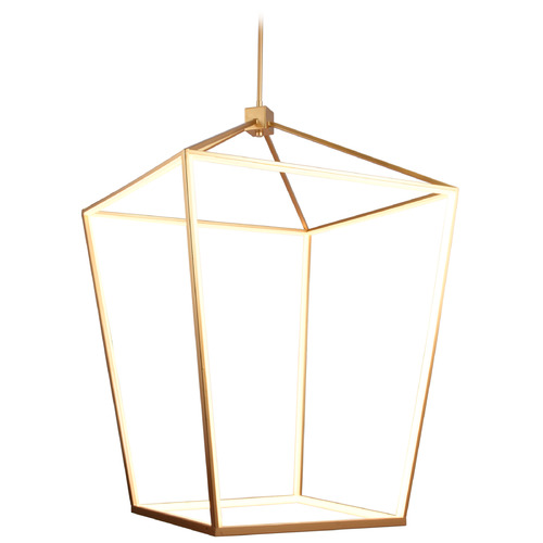 Avenue Lighting Park Ave. Gold LED Pendant by Avenue Lighting HF9402-GLD