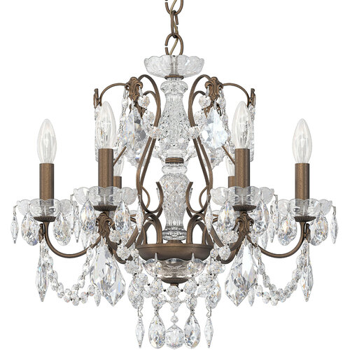 Schonbek Lighting Century Etruscan Gold Crystal Chandelier by Schonbek Lighting 1705-23