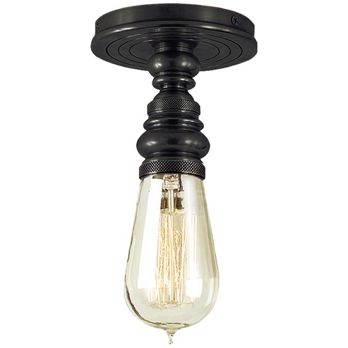 E.F. Chapman Boston Flush Mount in Bronze by Visual Comfort Signature