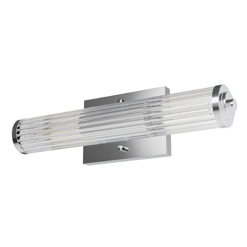 Hunter Fan Company Holly Grove Chrome Vertical Bathroom Light