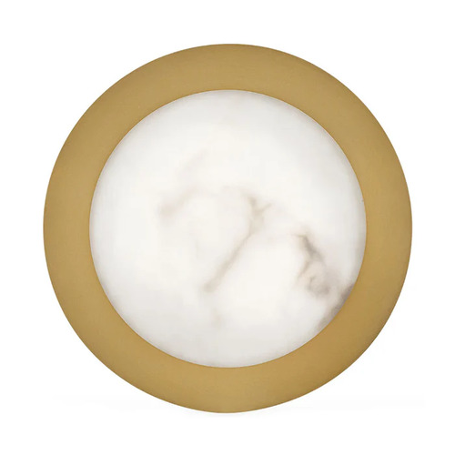 Cava 7.25-Inch LED Sconce in Lacquered Brass by Fredrick Ramond