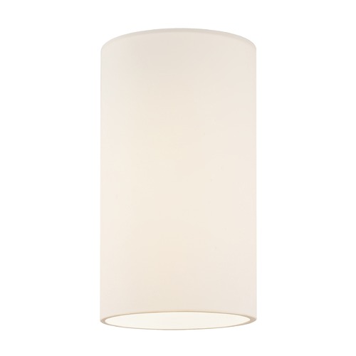 Frosted White Glass Shade 1-5/8-Inch Fitter
