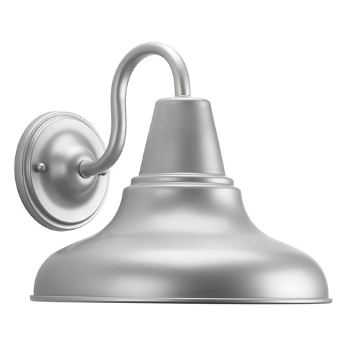 Farmhouse Barn Light Outdoor Wall Light in Gray District by Progress Lighting