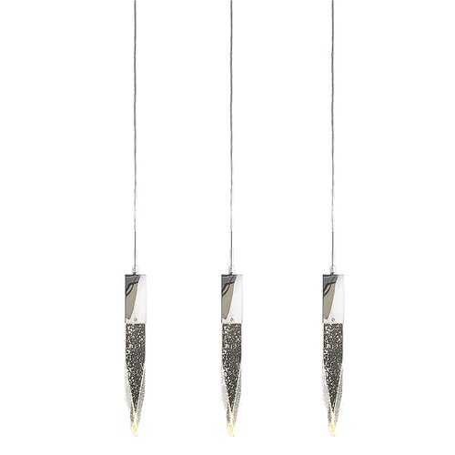 Aspen 3-Light Polished Chrome LED Multi-Light Pendant by Avenue Lighting