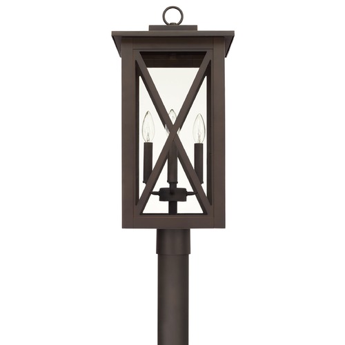 Capital Lighting Avondale Outdoor Post Lantern in Oiled Bronze by Capital Lighting 926643OZ