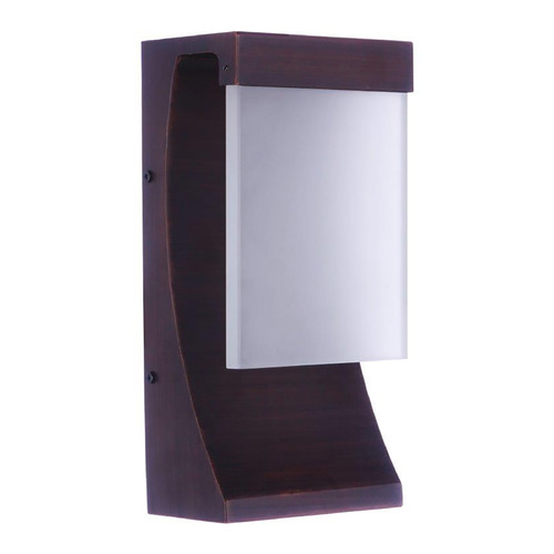 Vault Aged Bronze Brushed LED Outdoor Wall Light by Craftmade Lighting