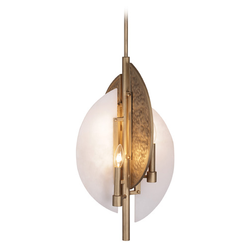 Saint Martin 24-Inch Pendant in Ashen Gold by Minka Lavery
