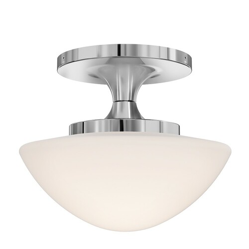 Knox 12-Inch Semi-Flush Mount in Chrome by Hinkley Lighting