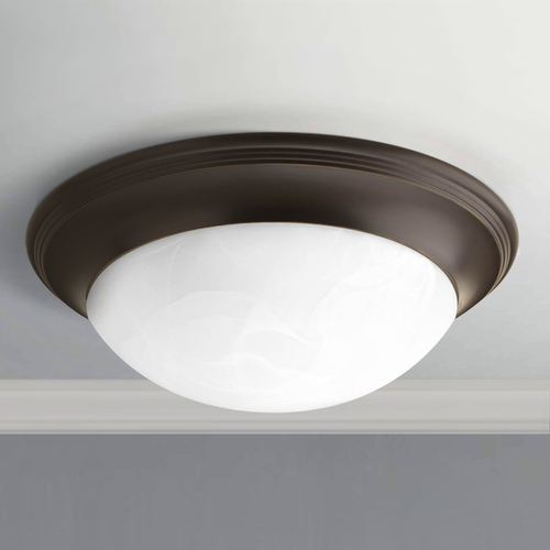 Progress Lighting 14-Inch Flush Mount in Antique Bronze by Progress Lighting P3689-20