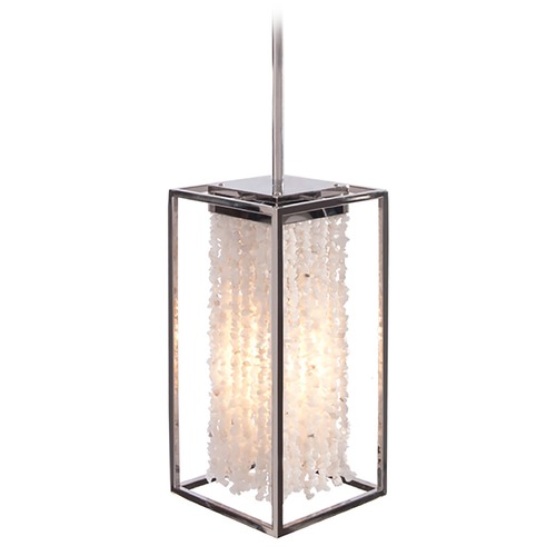 Soho 18 Inch Mini Pendant in Silver by Avenue Lighting