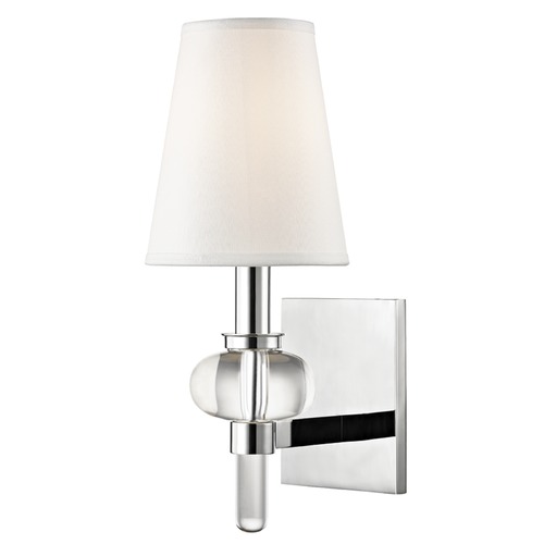 Hudson Valley Lighting Luna Polished Chrome Sconce by Hudson Valley Lighting 1900-PC