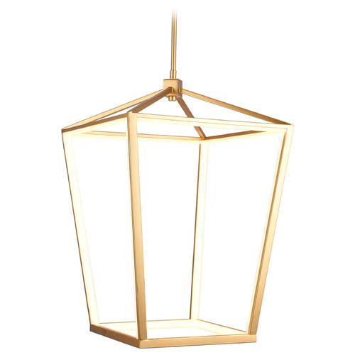 Avenue Lighting Park Ave. Gold LED Pendant by Avenue Lighting HF9401-GLD