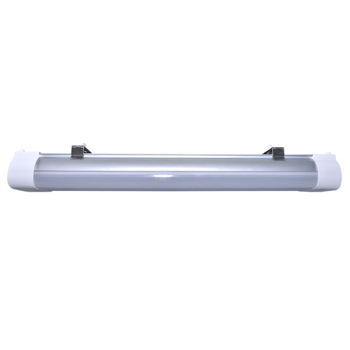 White & Gray LED Flush Mount by Nuvo Lighting