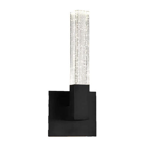 Modern Forms by WAC Lighting Cinema Black LED Sconce by Modern Forms WS-30815-BK