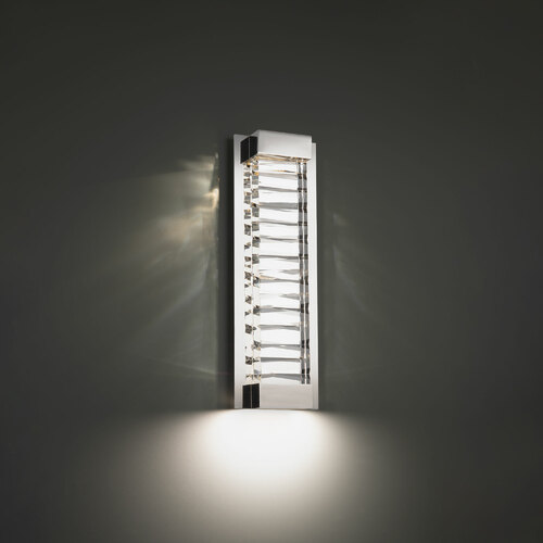 Echelon 18-Inch LED Wall Sconce in Polished Nickel by Schonbek Beyond