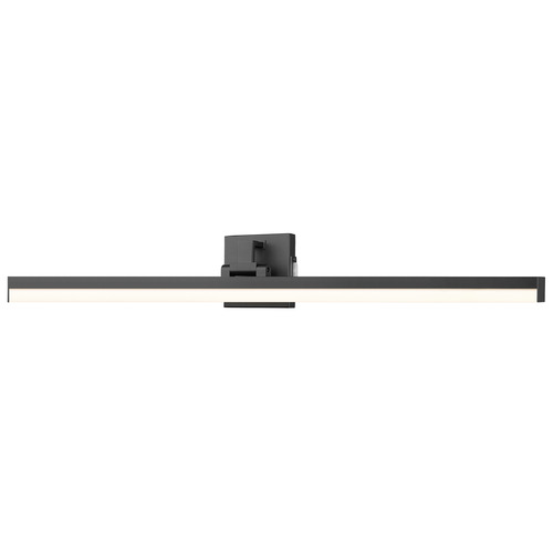 Z-Lite Liam Matte Black LED Bathroom Light