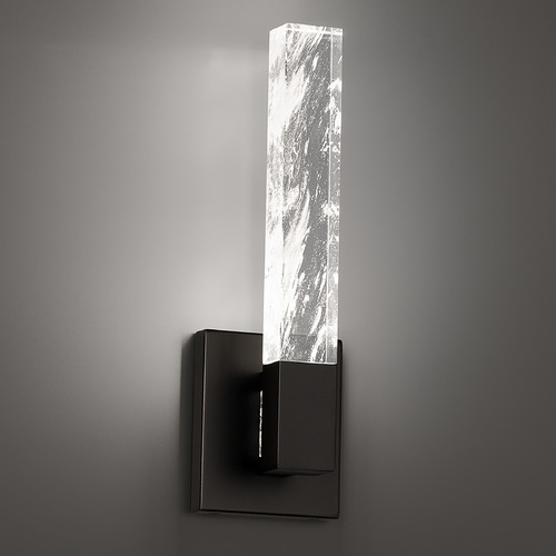 Schonbek Beyond Baton Black LED Sconce