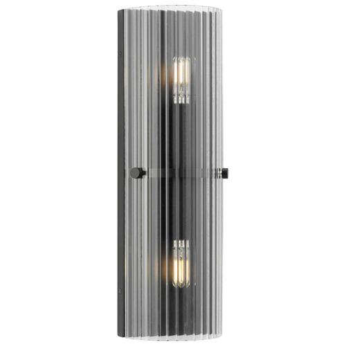 Progress Lighting Seville Matte Black Sconce