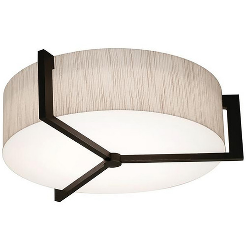 Afx Lighting Apex Espresso Flushmount Light